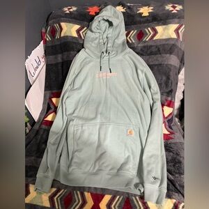 Carhartt Women's Sage Green Hoodie